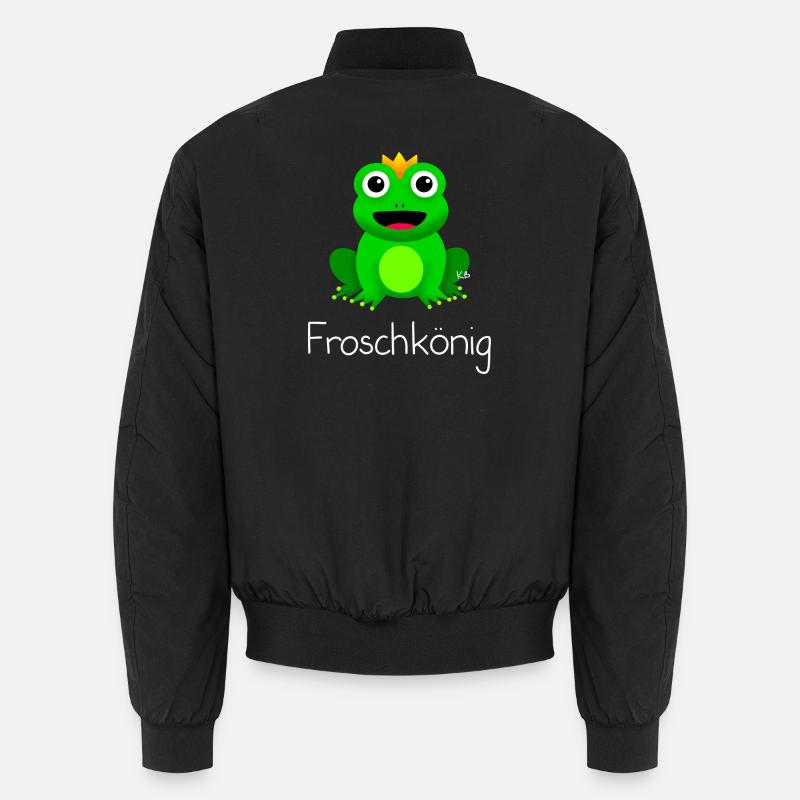 Froschkönig Unisex Bomberjacke