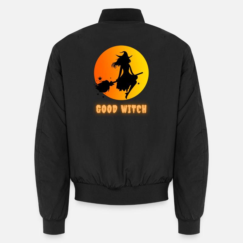 good witch - Unisex Bomber Jacket - black