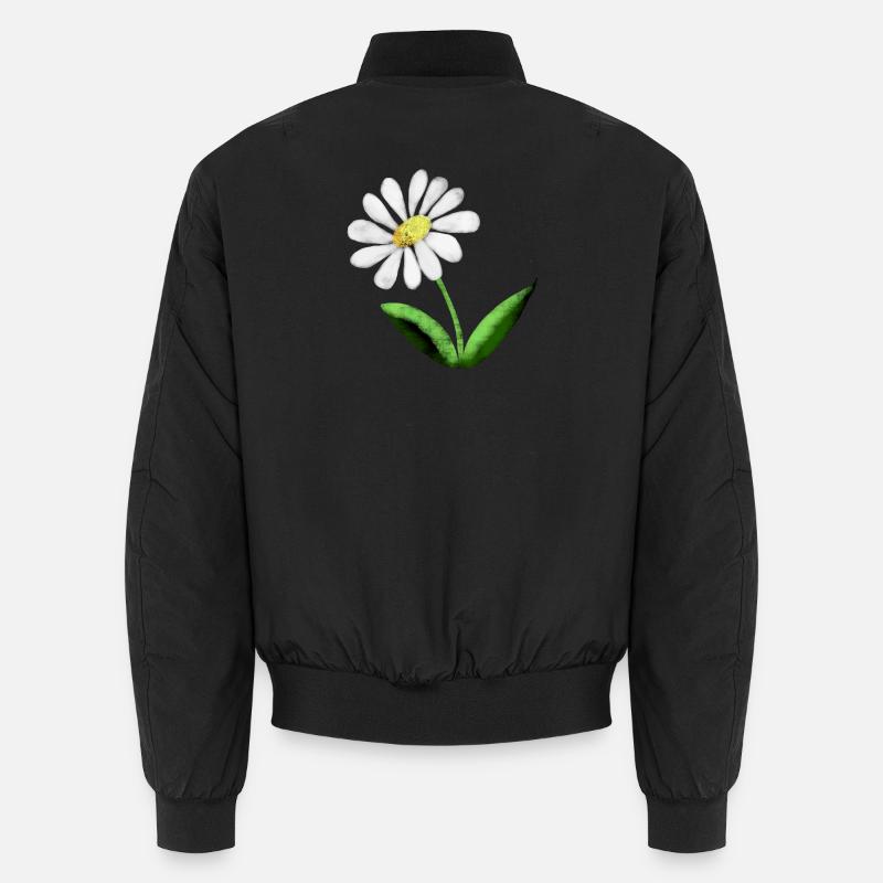 Fière Marguerite - Bomber unisexe - noir
