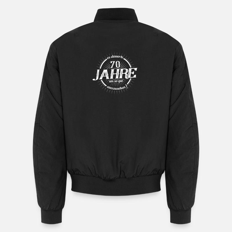 70. Geburtstag es dauerte 70 Jahre so gut Unisex Bomberjacke