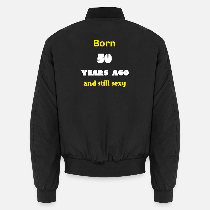 die lustigsten geschenke, born 50 Unisex Bomberjacke