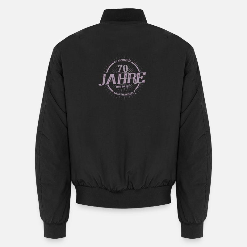 70. Geburtstag es dauerte 70 Jahre so gut Unisex Bomberjacke