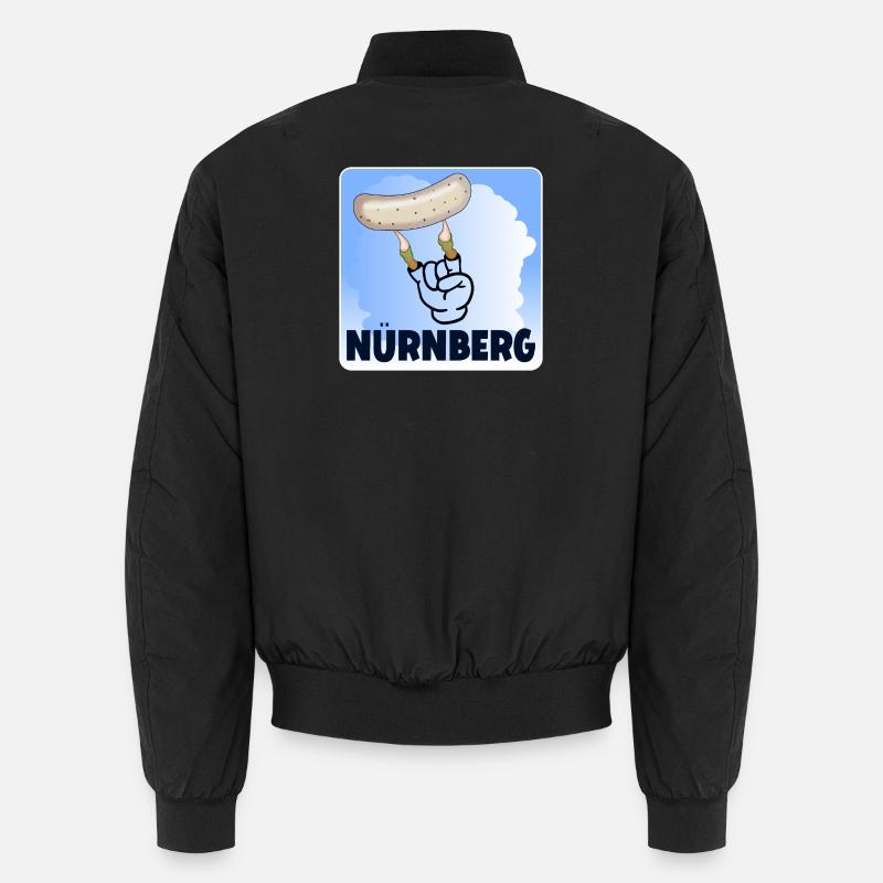 NÜRNBERG WEIßWURST - ZOMBIE Unisex Bomberjacke