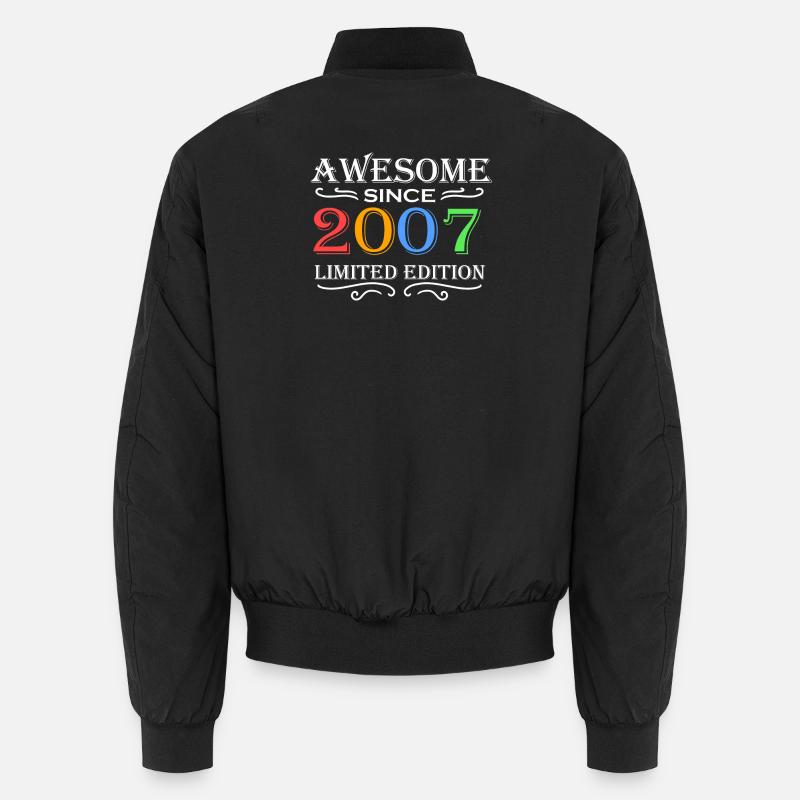 2007 - Fantastic since 2007 - Born in 2007 Unisex Bomber Jacket