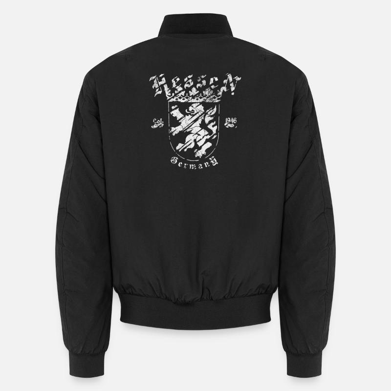 Hesse - Unisex Bomber Jacket - black