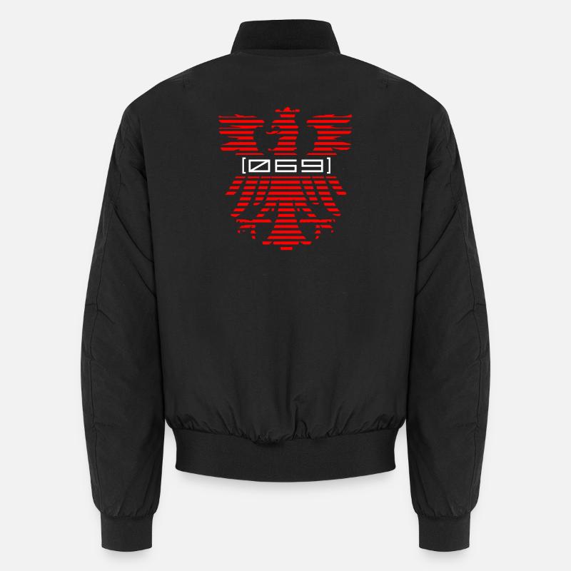 Frankfurt 069 - Unisex Bomber Jacket - black
