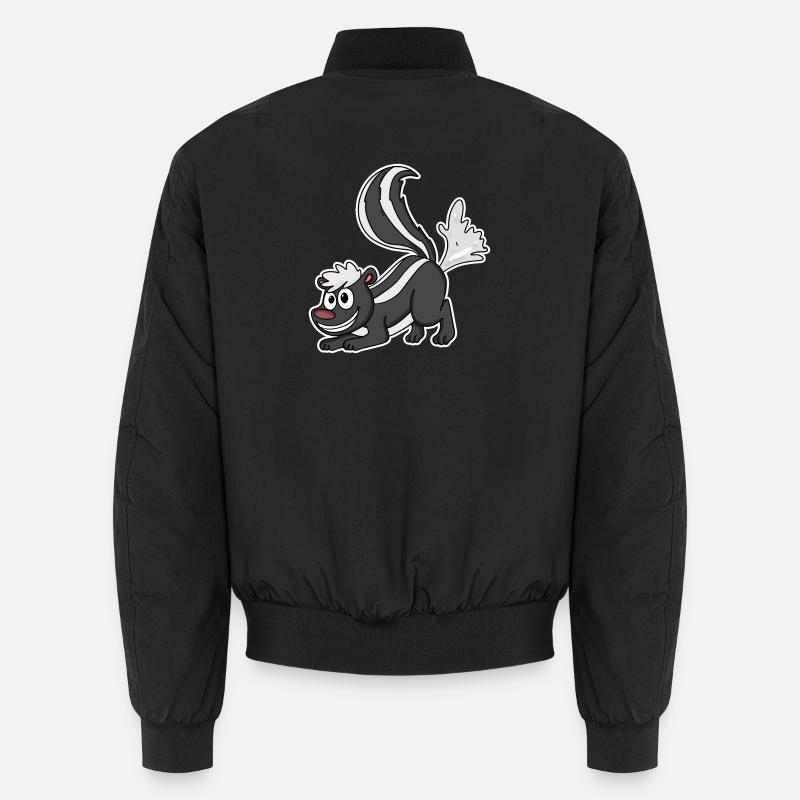 Skunk's skunk - Unisex Bomber Jacket - black
