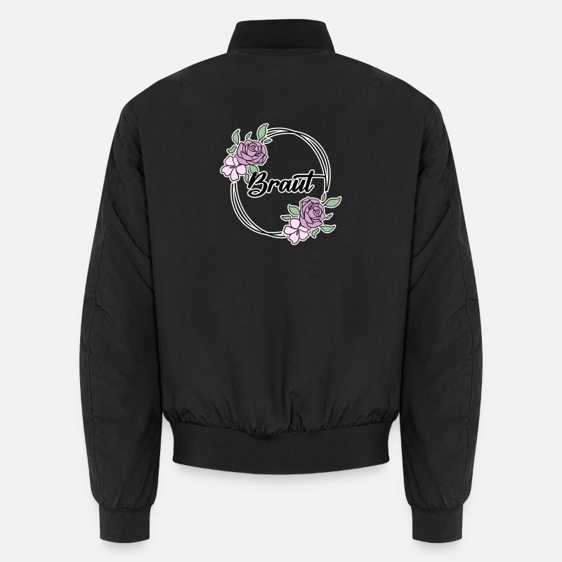 Braut Junggesellinnenabschied Unisex Bomberjacke