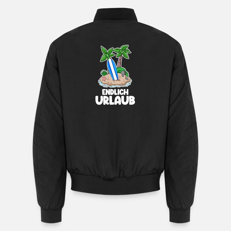Urlaub Unisex Bomberjacke