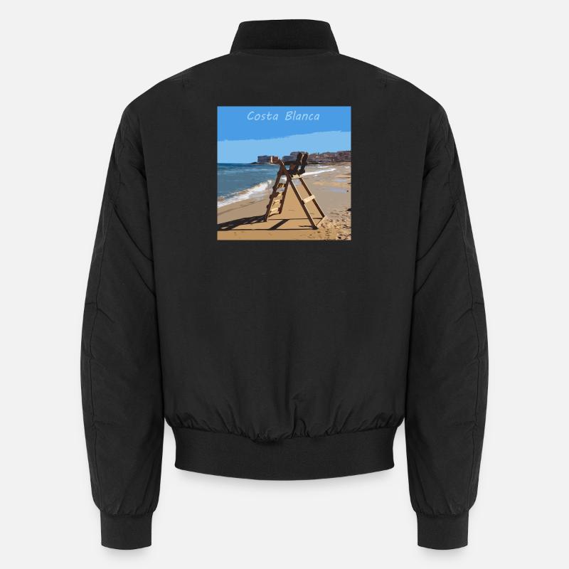 Costa Blanca - Unisex Bomberjacke - Schwarz