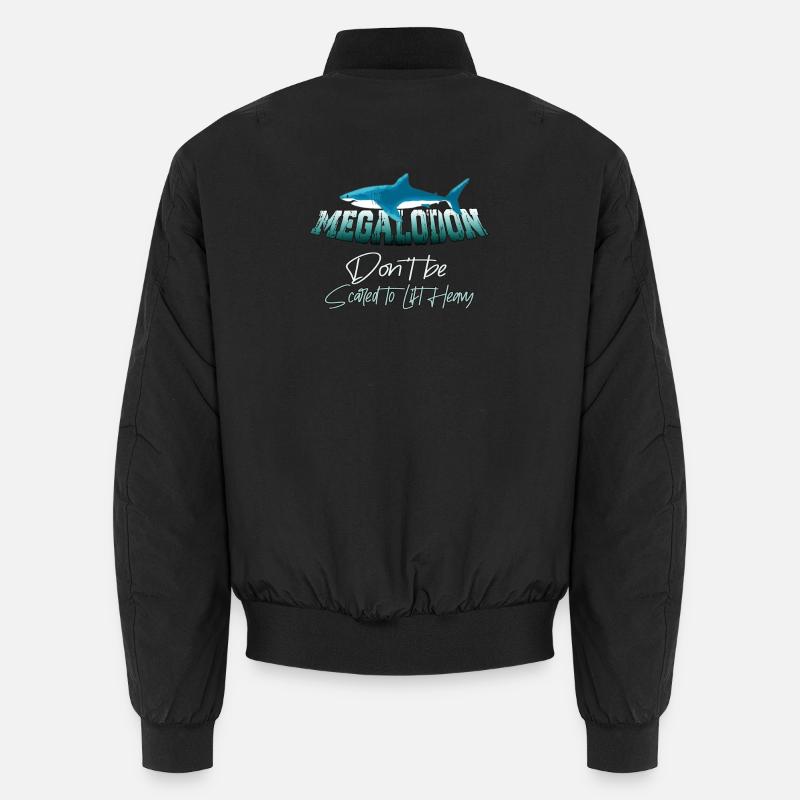 Megalodon Hunter - Megalodon Shark Unisex Bomber Jacket