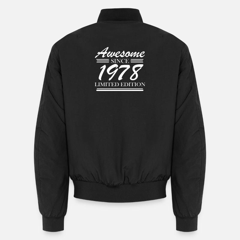 1978 - Born 1978 Unisex Bomber Jacket