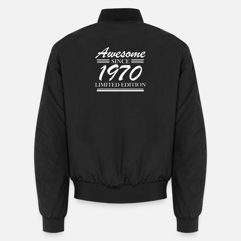 1970 - Né en 1970 - Bomber unisexe - noir