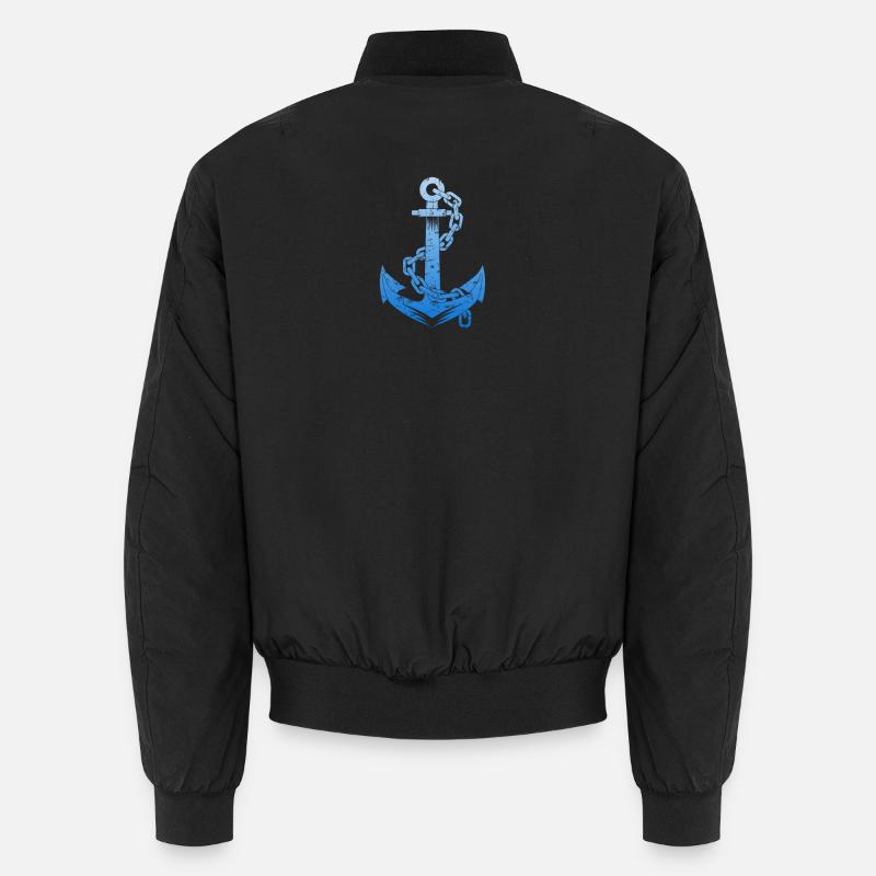 Saillier d’ancre Sailboat Design Bomber unisexe