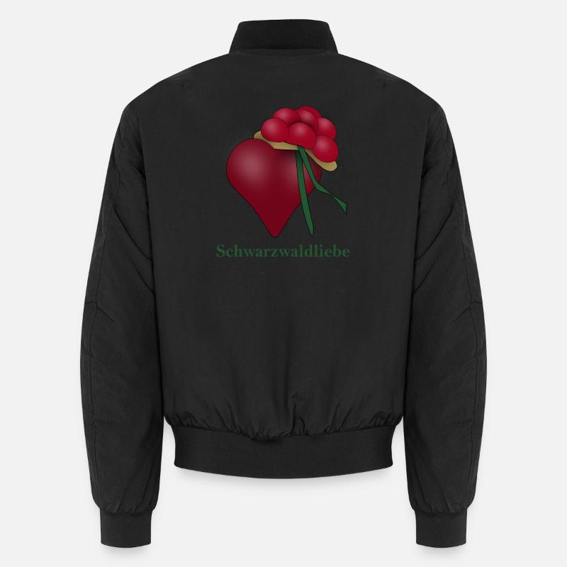 Schwarzwaldliebe Unisex Bomberjacke