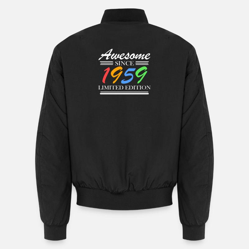 1959 - Unisex Bomberjacke - Schwarz