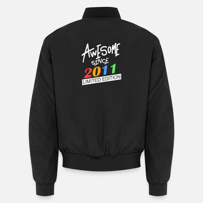 2011 - Born 2011 - Unisex Bomber Jacket - black
