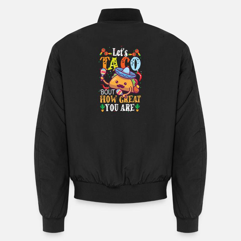 Let's talk about how awesome you are Unisex Bomber Jacket