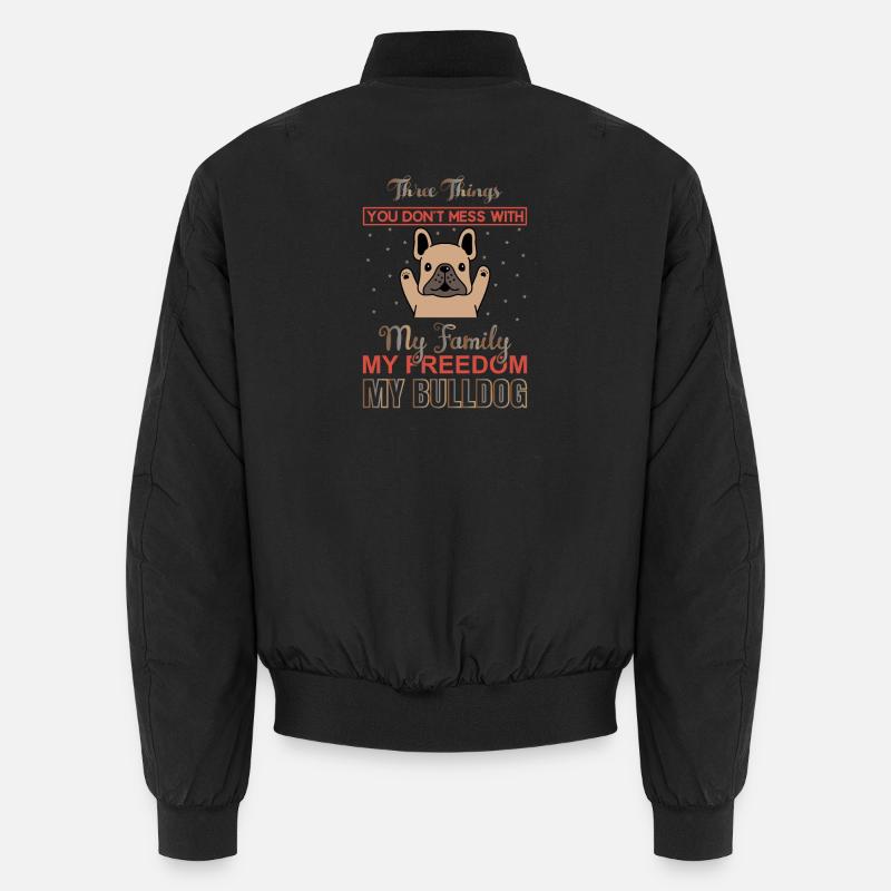 3 Dinge... - Unisex Bomberjacke - Schwarz