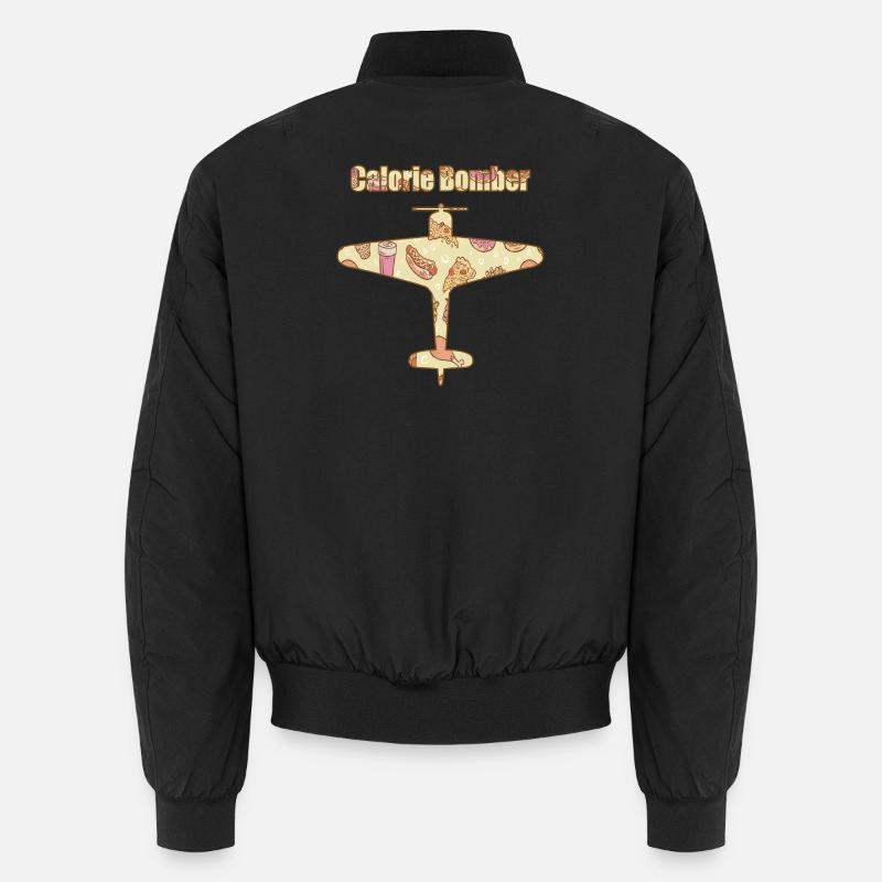 Fast Food Calorie Bomber Unisex Bomber Jacket