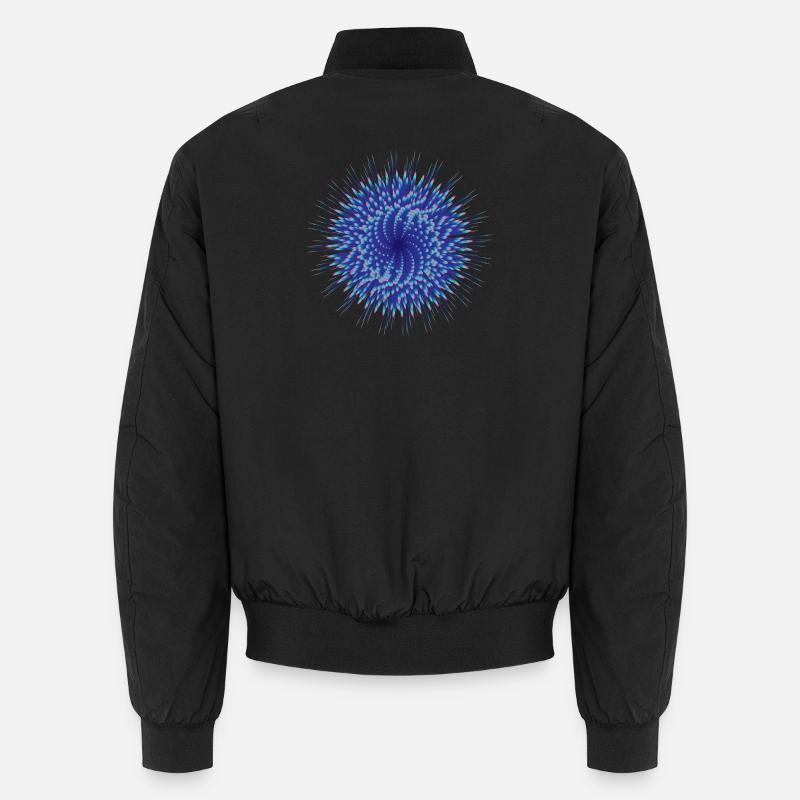 Vector Flower Unisex Bomber Jacket