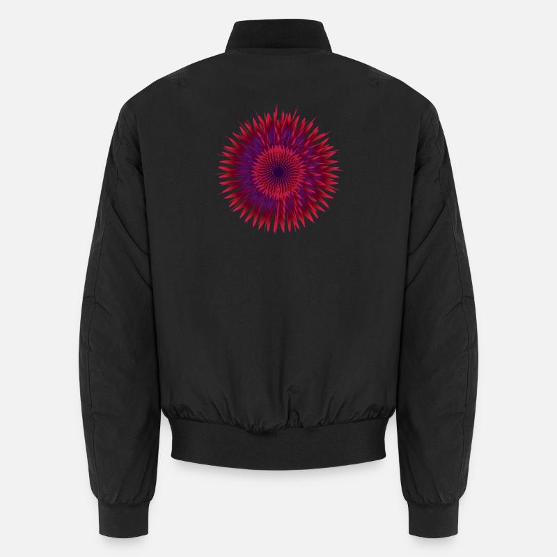 Vektor Blume Unisex Bomberjacke
