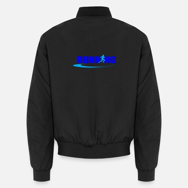 Running Unisex Bomber Jacket