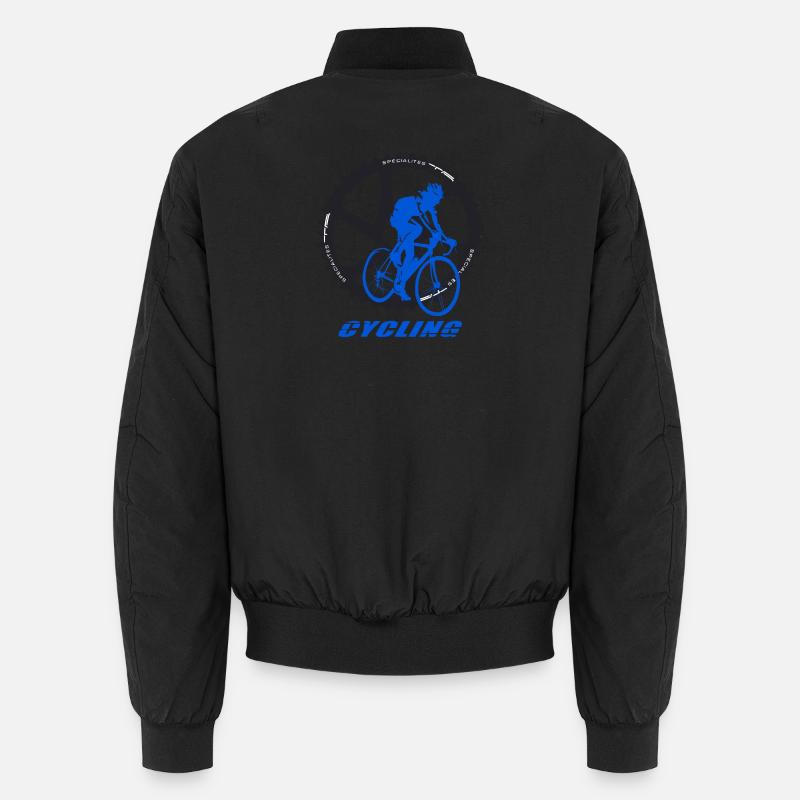Radfahren Unisex Bomberjacke