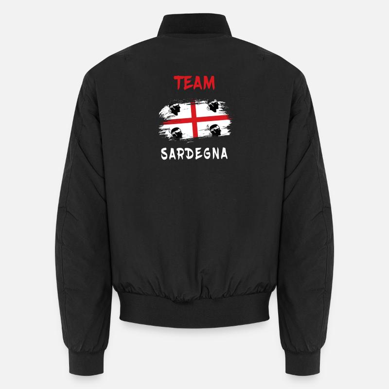 Team Sardinien Design Unisex Bomberjacke