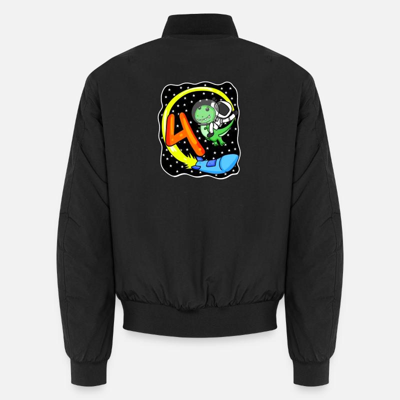 Boy 4 years old - 4th birthday gift Unisex Bomber Jacket