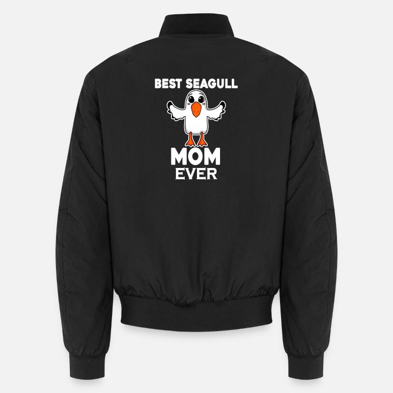 Mutter Mama Nordsee Beste Möwen Mama Unisex Bomberjacke