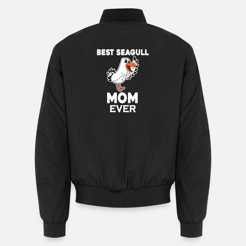 Mutter Mama Nordsee Beste Möwen Mama Unisex Bomberjacke