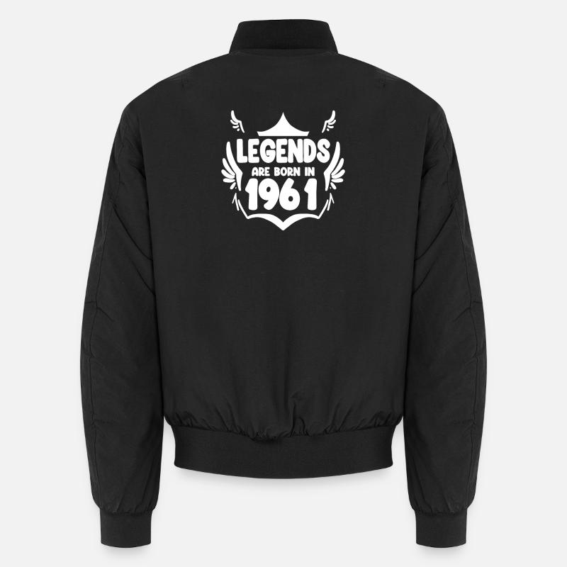 1961 - Né en 1961 Bomber unisexe