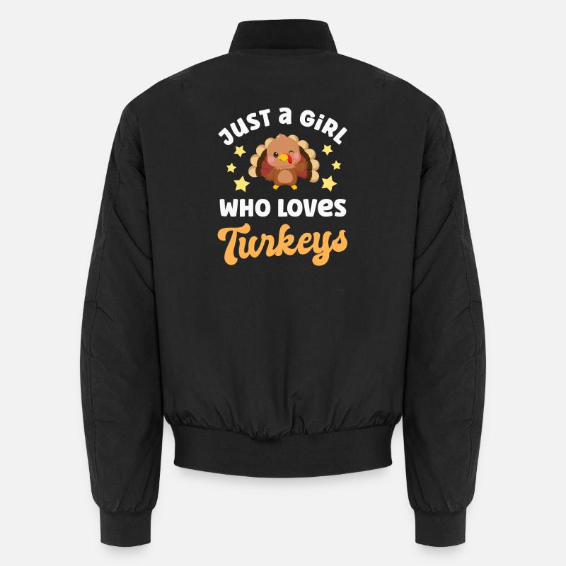 Turkey Turkeys Unisex Bomber Jacket