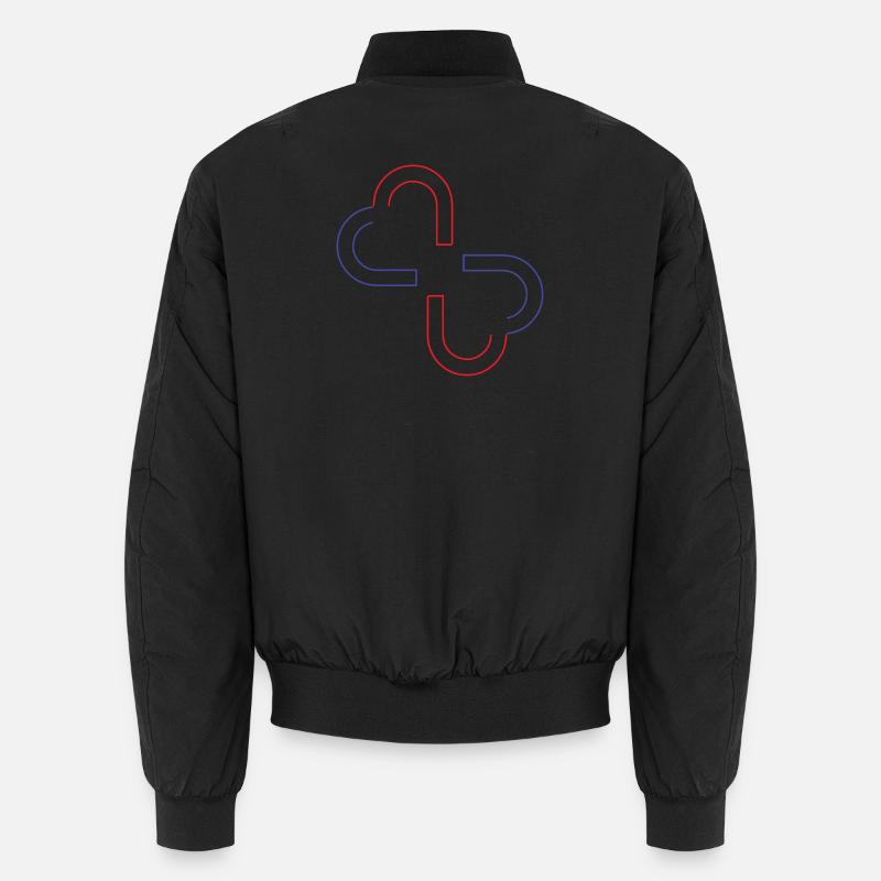 double cœur Bomber unisexe