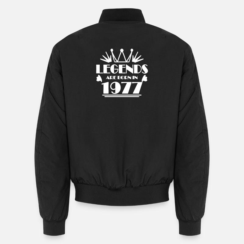 1977 - Born 1977 Unisex Bomber Jacket