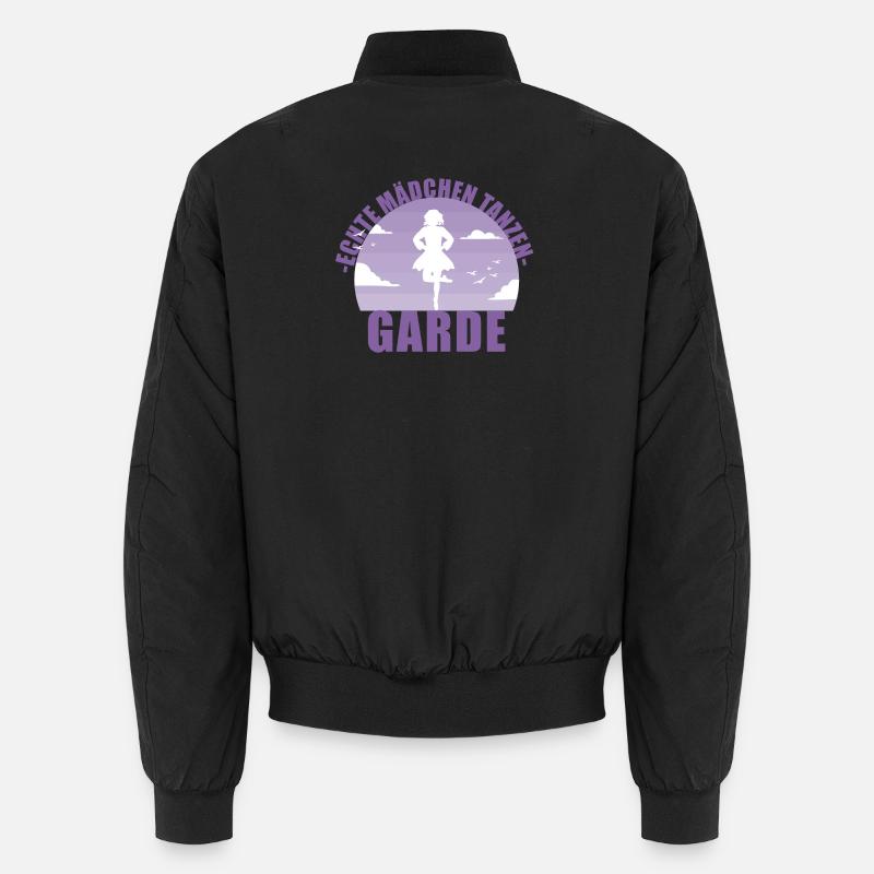 Garde Fasching Karneval Tanzen Geschenk - Unisex Bomberjacke - Schwarz