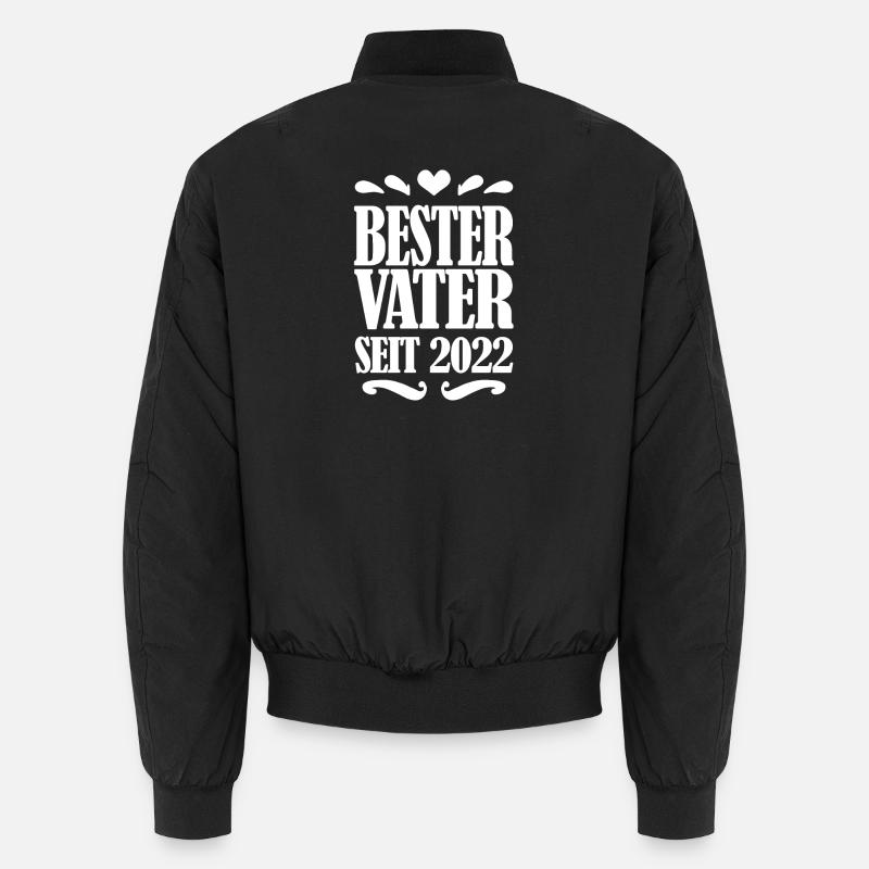 Bester Vater seit 2022 Unisex Bomberjacke