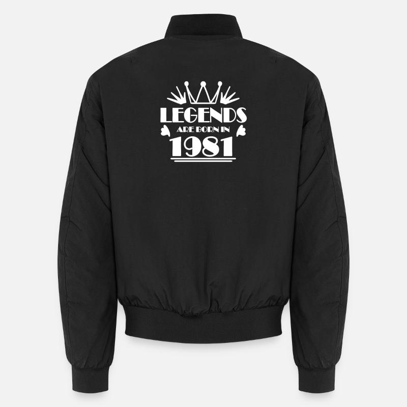 1981 - Born 1981 Unisex Bomber Jacket