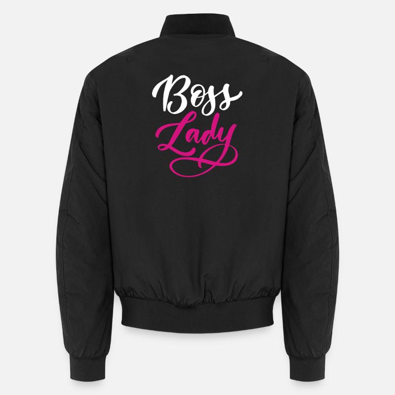 Lady Bos-s - Bomber unisexe - noir