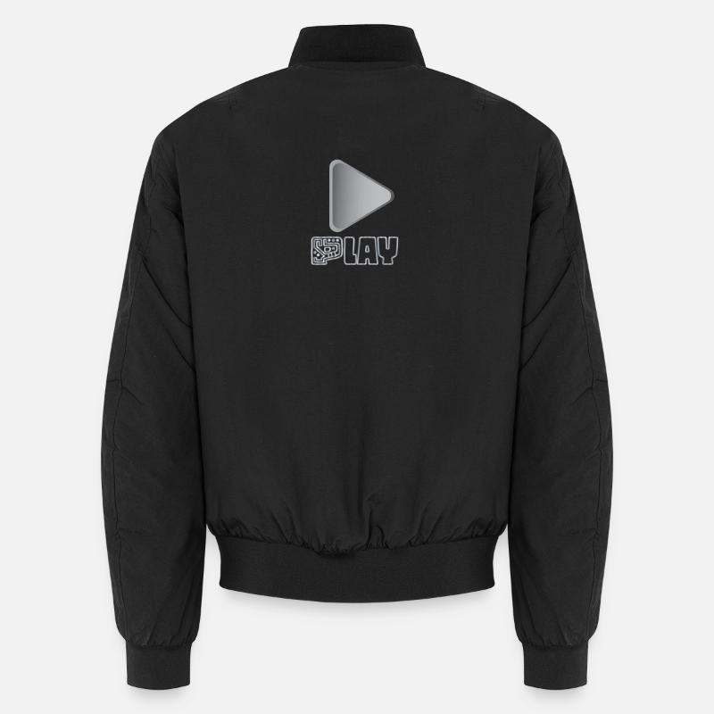 Play - Bomber unisexe - noir
