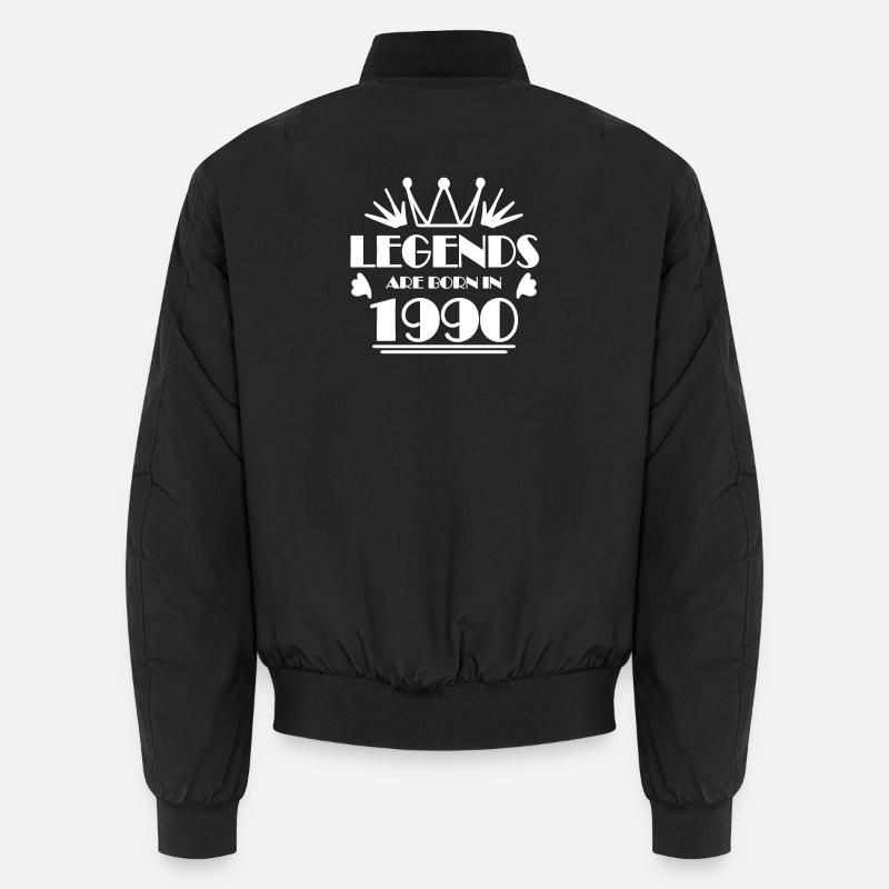1990 - Né en 1990 Bomber unisexe