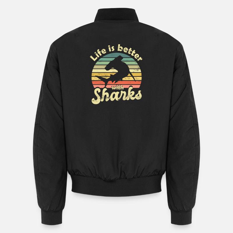 Hai Hammerhai Unisex Bomberjacke