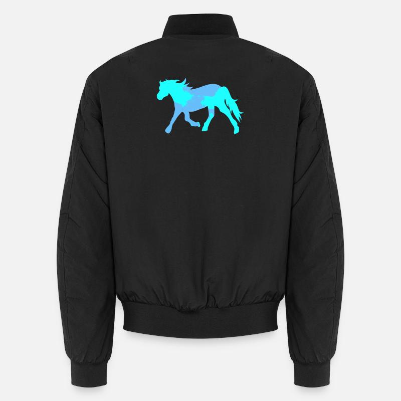 Cool Pferde Pferdenarr Islandpferde Pferdeliebe Unisex Bomberjacke