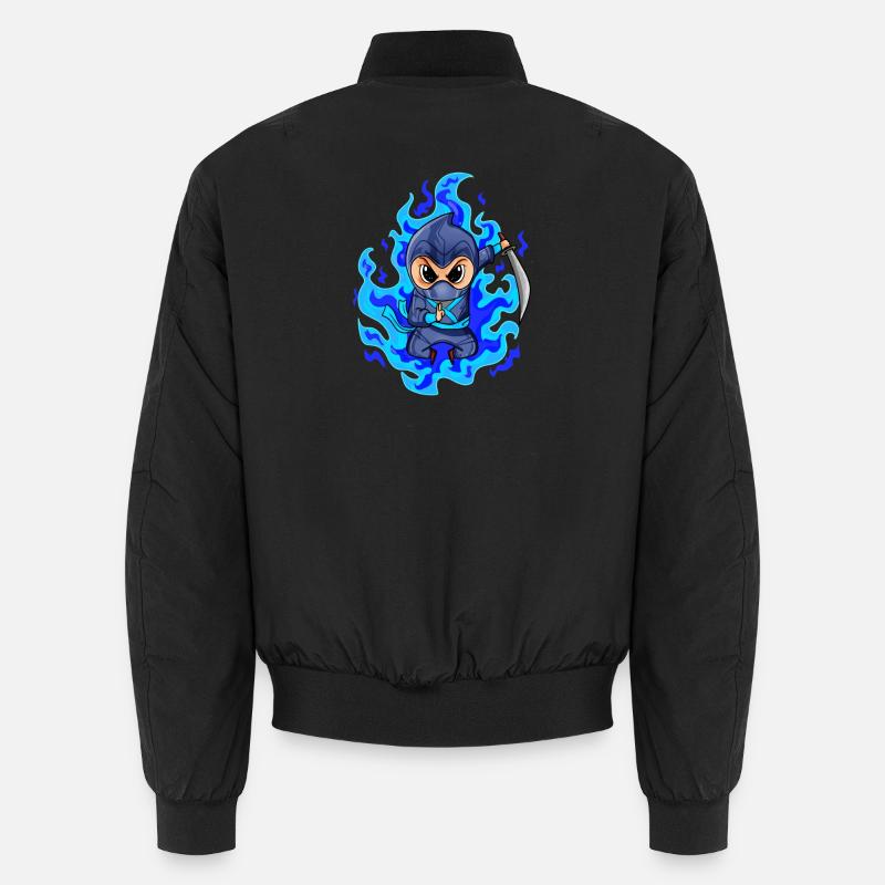 Ninja - Unisex Bomberjacke - Schwarz