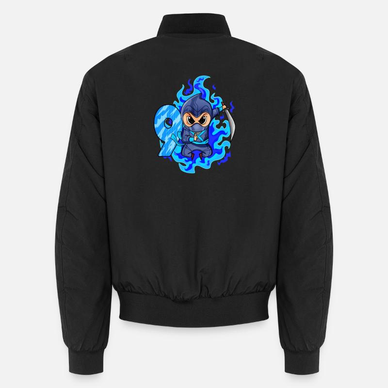 9ème anniversaire garçon 9 ans ninja Bomber unisexe