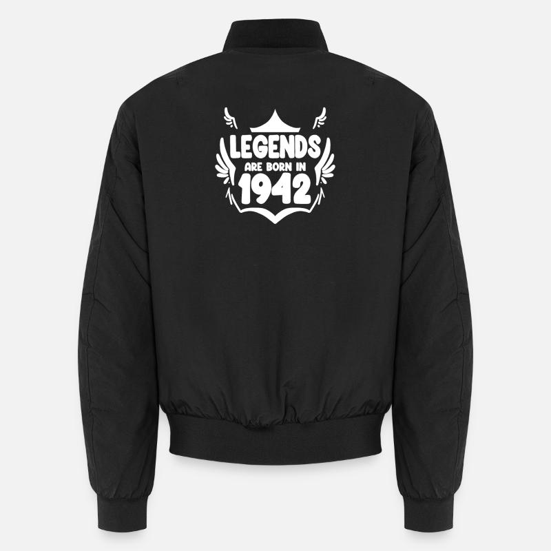 1942 - Né 1942 - Année de construction 1942 Cadeau Bomber unisexe