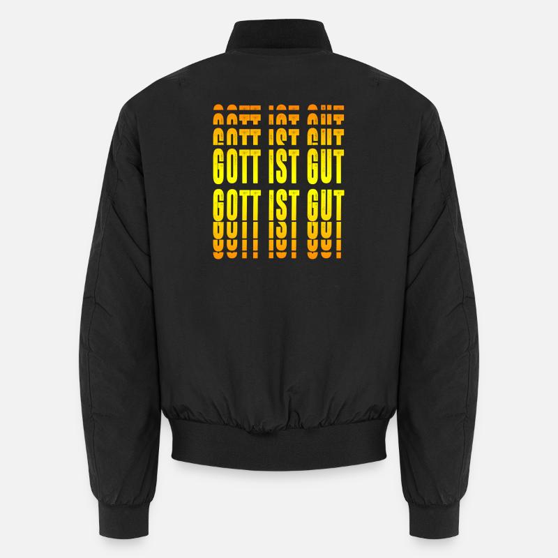 Gott ist gut Unisex Bomberjacke