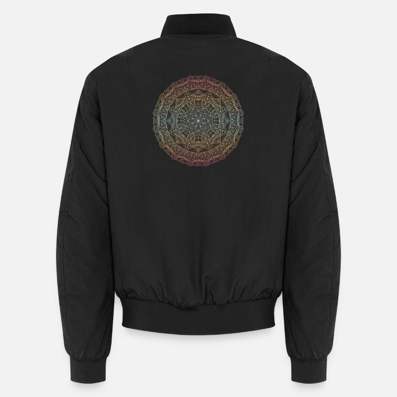Mandala Unisex Bomberjacke