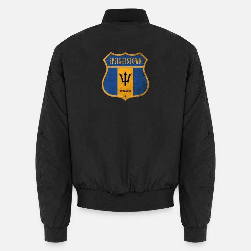 Drapeaux de Speightstown Barbade Bomber unisexe
